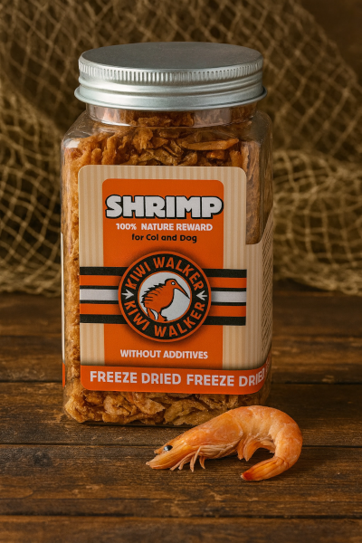 Kiwi Walker - Friandises lyophilisées 100% crevette