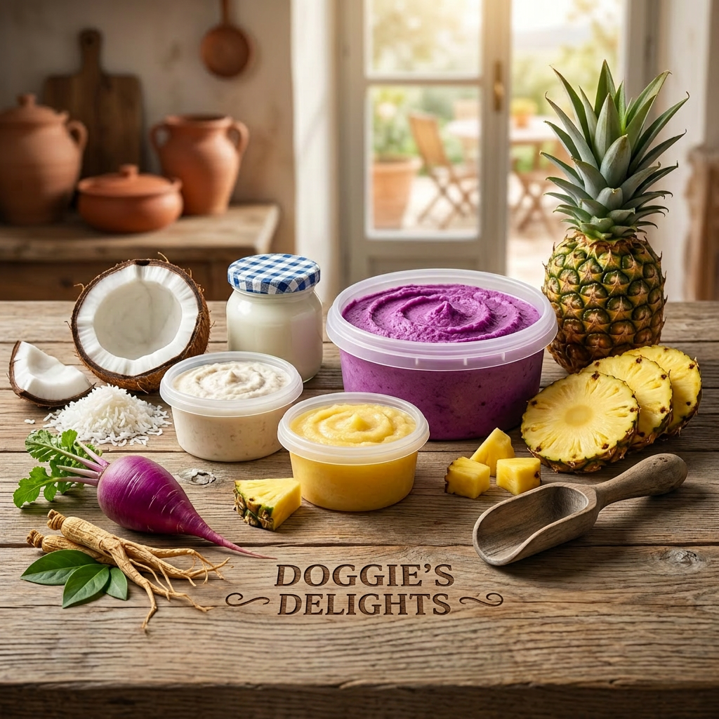 Glaces pour chien