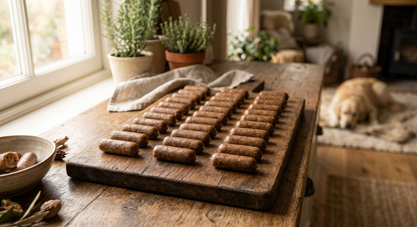 Saucisses a l'agneau sachet de 100 G