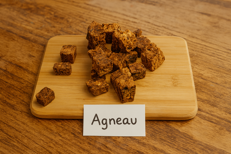 Friandise de dressage pour chien – Agneau (sachet 100gr)
