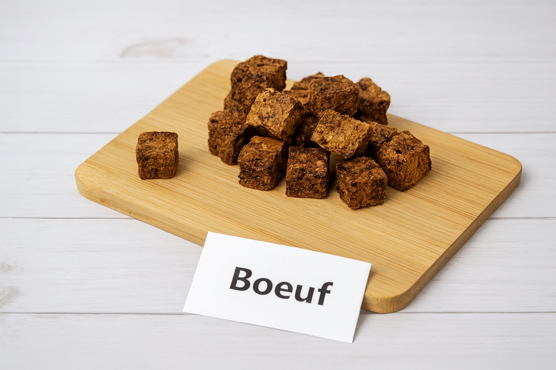 Friandise de dressage pour chien au boeuf (sachet 100gr)