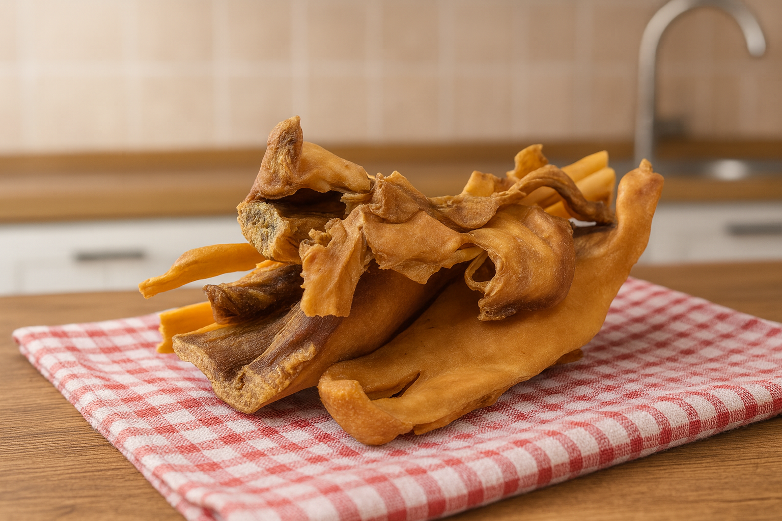 Peau de boeuf séchés