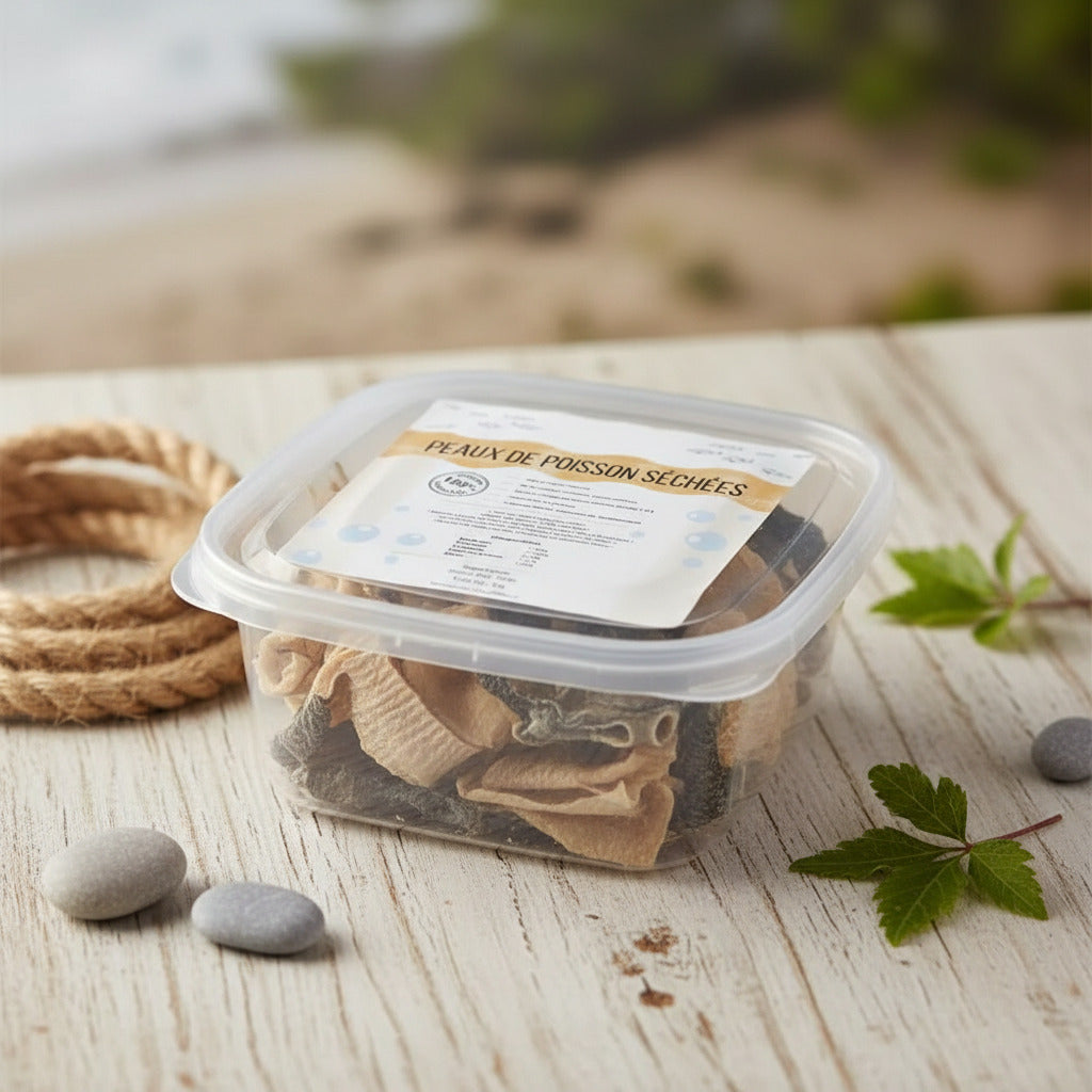 Peaux de poisson pour chien et chats