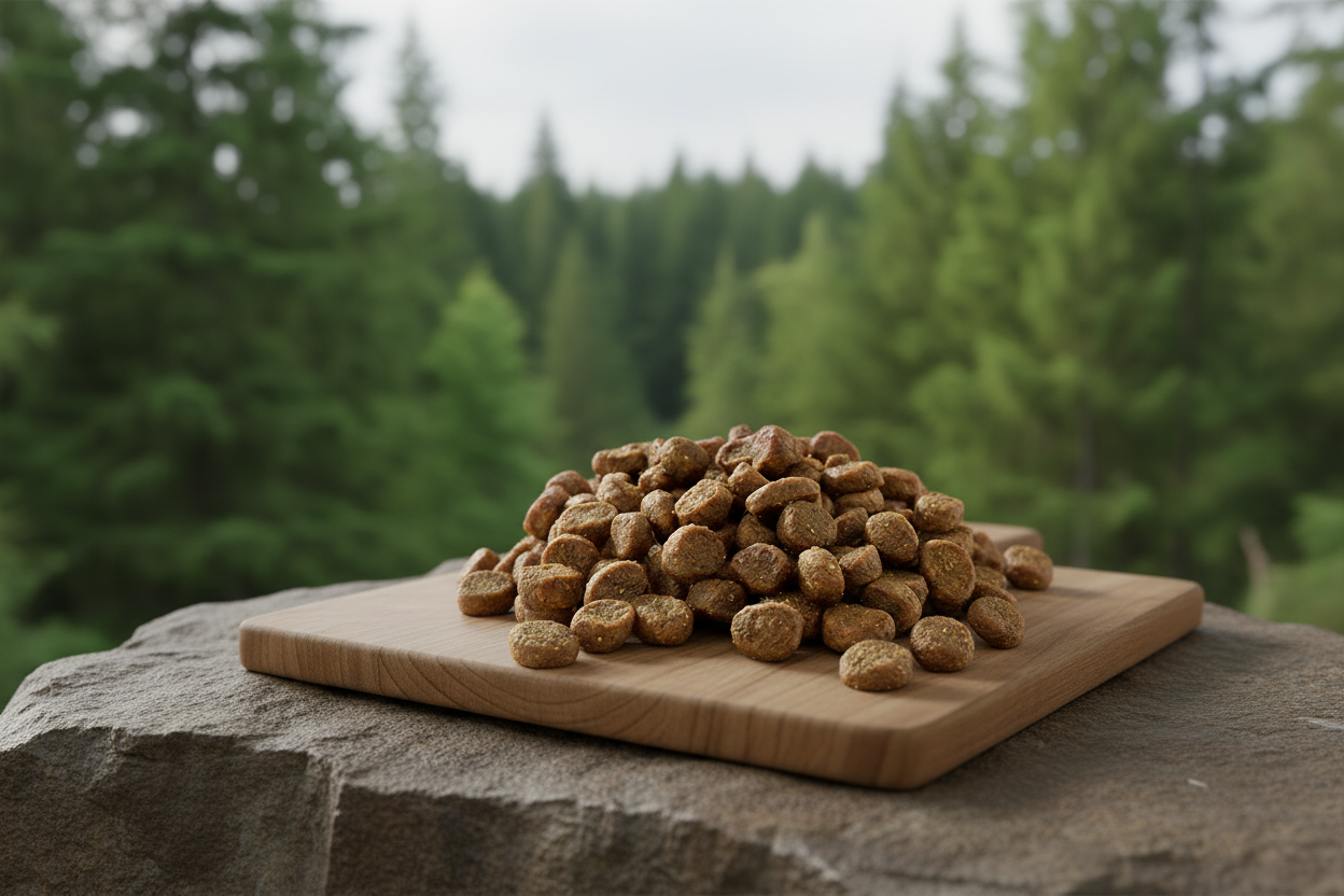Snacks au boeuf et poisson