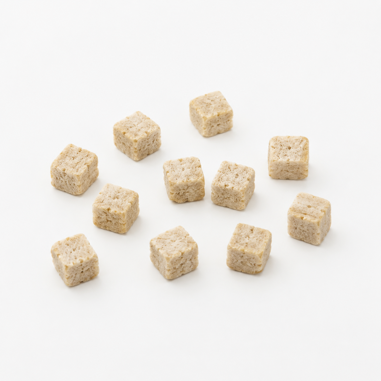 Petits cubes de dinde lyophilisée pour chat